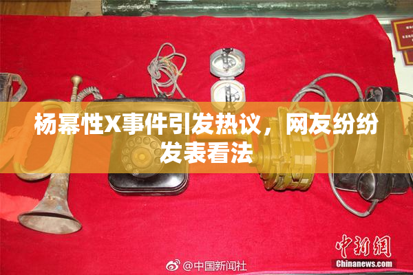 杨幂性X事件引发热议，网友纷纷发表看法