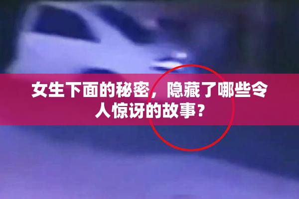 女生下面的秘密，隐藏了哪些令人惊讶的故事？