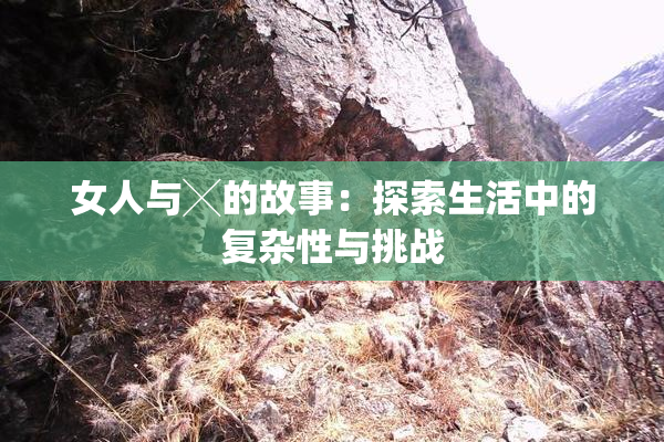 女人与╳的故事：探索生活中的复杂性与挑战