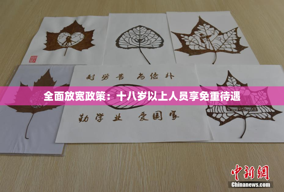 全面放宽政策：十八岁以上人员享免重待遇