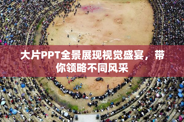 大片PPT全景展现视觉盛宴，带你领略不同风采