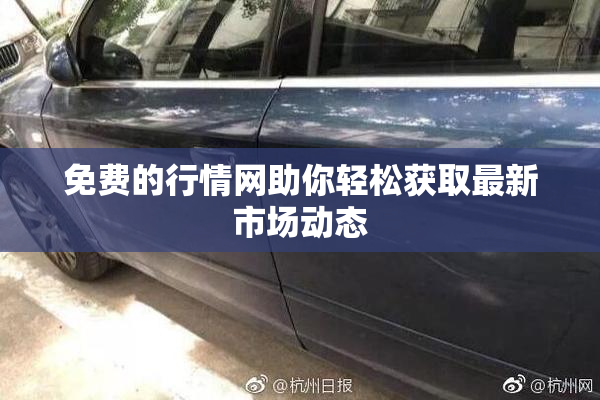 免费的行情网助你轻松获取最新市场动态