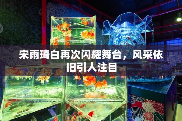 宋雨琦白再次闪耀舞台，风采依旧引人注目