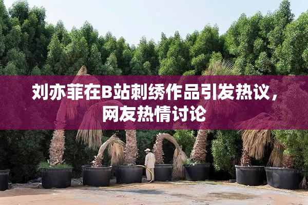 刘亦菲在B站刺绣作品引发热议，网友热情讨论