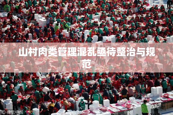 山村肉类管理混乱亟待整治与规范