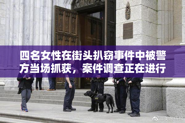 四名女性在街头扒窃事件中被警方当场抓获，案件调查正在进行中。