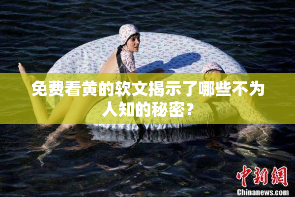 免费看黄的软文揭示了哪些不为人知的秘密？