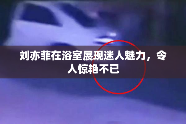 刘亦菲在浴室展现迷人魅力，令人惊艳不已