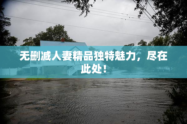 无删减人妻精品独特魅力，尽在此处！