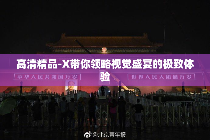 高清精品-X带你领略视觉盛宴的极致体验
