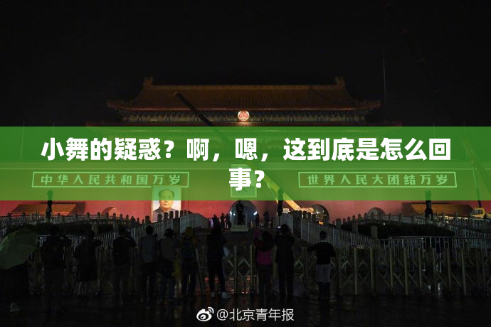 小舞的疑惑？啊，嗯，这到底是怎么回事？