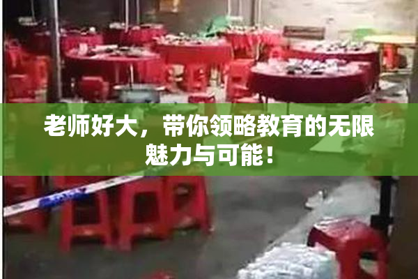 老师好大，带你领略教育的无限魅力与可能！