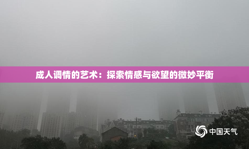 成人调情的艺术：探索情感与欲望的微妙平衡