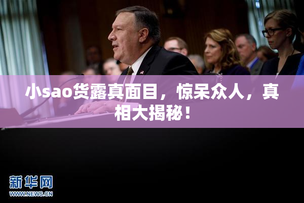 小sao货露真面目，惊呆众人，真相大揭秘！