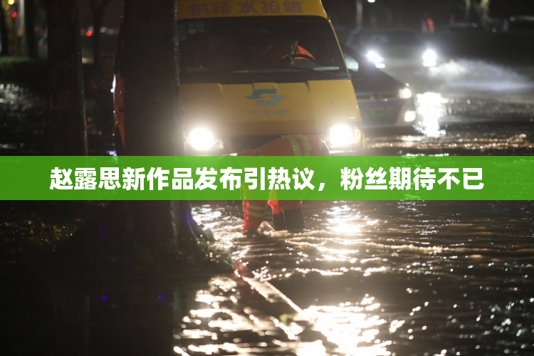 赵露思新作品发布引热议，粉丝期待不已