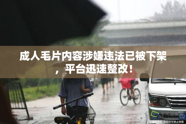 成人毛片内容涉嫌违法已被下架，平台迅速整改！