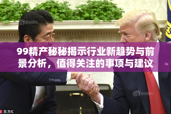 99精产秘秘揭示行业新趋势与前景分析，值得关注的事项与建议
