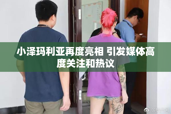 小泽玛利亚再度亮相 引发媒体高度关注和热议