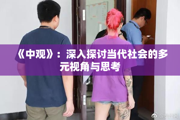《中观》：深入探讨当代社会的多元视角与思考