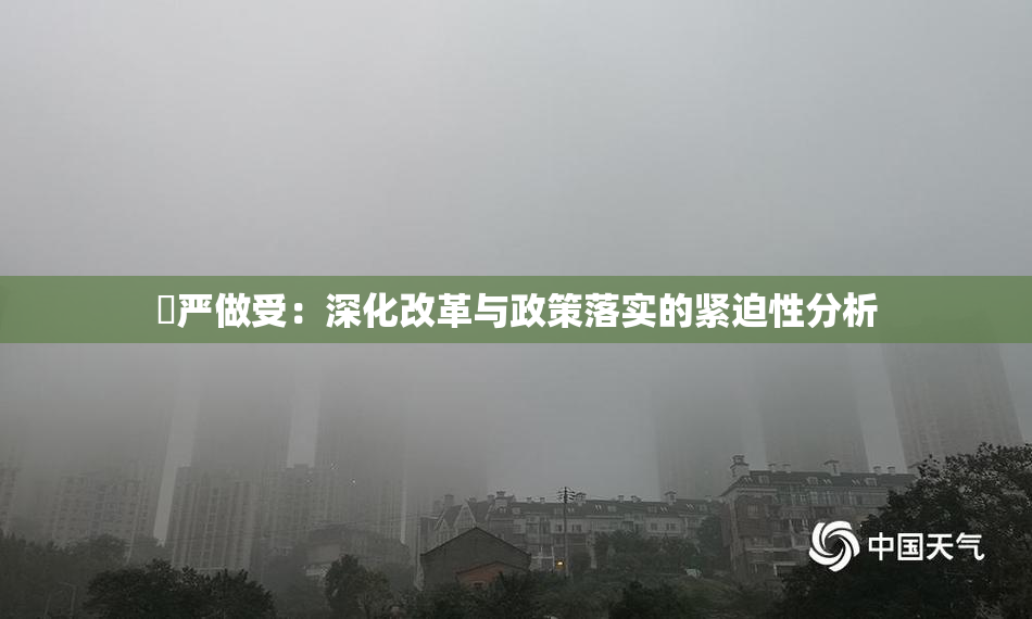 囯严做受：深化改革与政策落实的紧迫性分析
