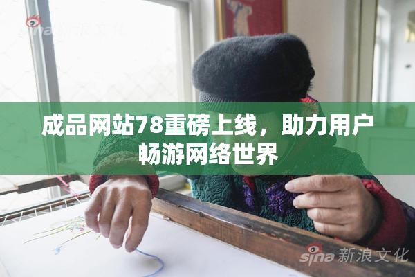 成品网站78重磅上线，助力用户畅游网络世界