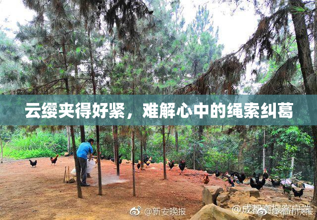 云缨夹得好紧，难解心中的绳索纠葛