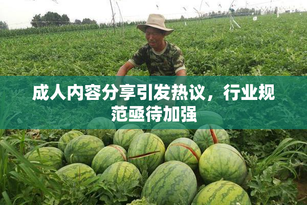 成人内容分享引发热议，行业规范亟待加强