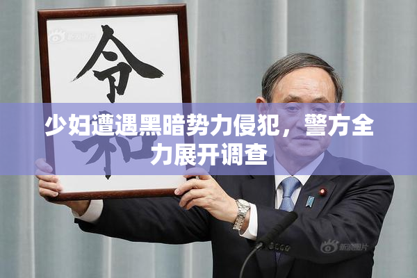 少妇遭遇黑暗势力侵犯，警方全力展开调查
