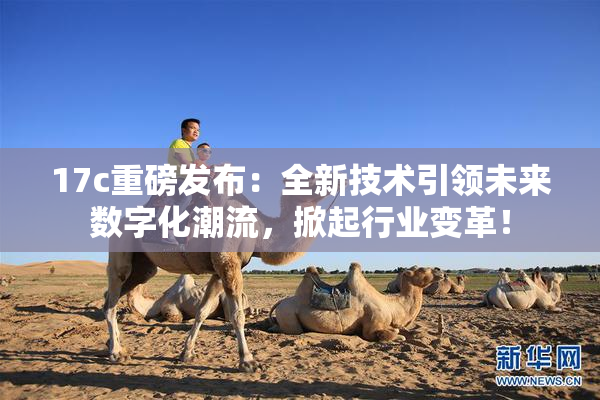 17c重磅发布：全新技术引领未来数字化潮流，掀起行业变革！