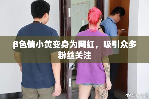 β色情小黄变身为网红，吸引众多粉丝关注