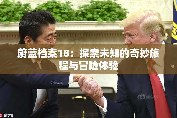 蔚蓝档案18：探索未知的奇妙旅程与冒险体验