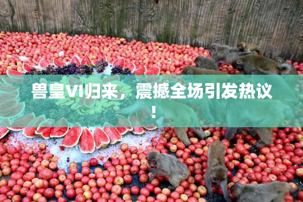 兽皇VI归来，震撼全场引发热议！
