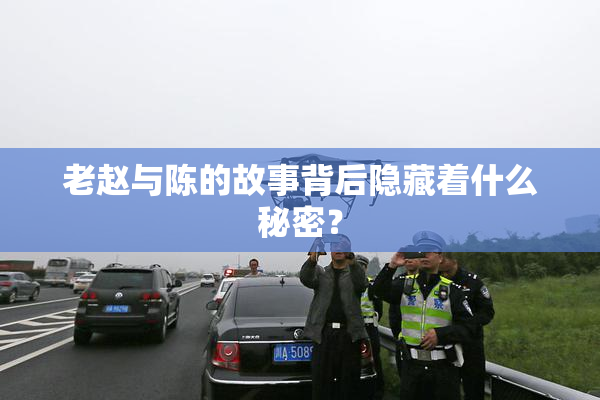 老赵与陈的故事背后隐藏着什么秘密？