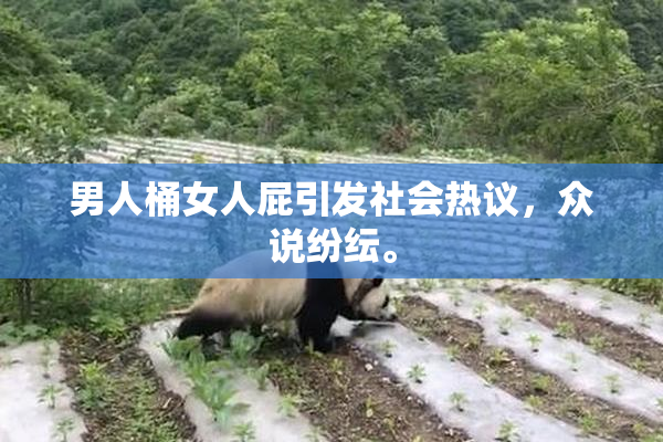 男人桶女人屁引发社会热议，众说纷纭。