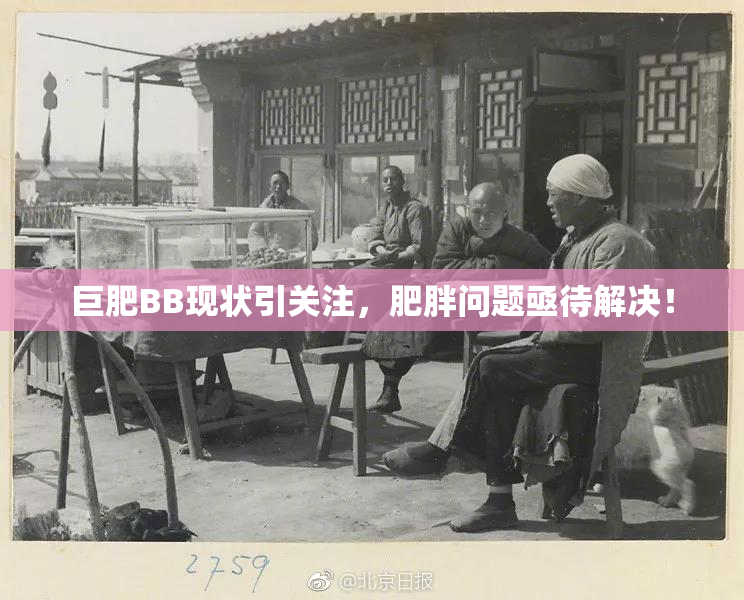 巨肥BB现状引关注，肥胖问题亟待解决！