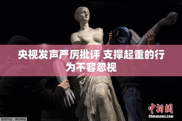 央视发声严厉批评 支撑起重的行为不容忽视