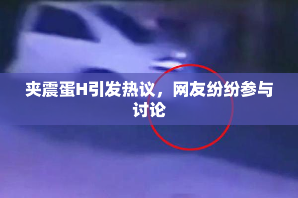 夹震蛋H引发热议，网友纷纷参与讨论