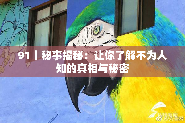 91丨秘事揭秘：让你了解不为人知的真相与秘密