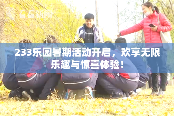 233乐园暑期活动开启，欢享无限乐趣与惊喜体验！