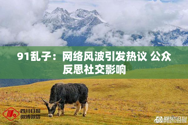 91乱子：网络风波引发热议 公众反思社交影响