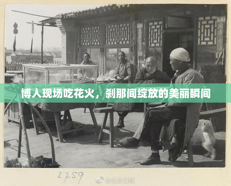 博人现场吃花火，刹那间绽放的美丽瞬间