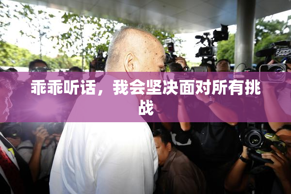 乖乖听话，我会坚决面对所有挑战