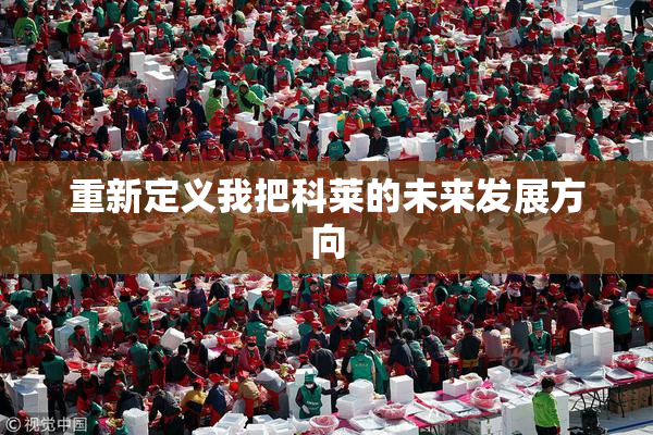 重新定义我把科莱的未来发展方向