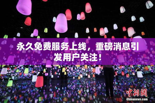 永久免费服务上线，重磅消息引发用户关注！