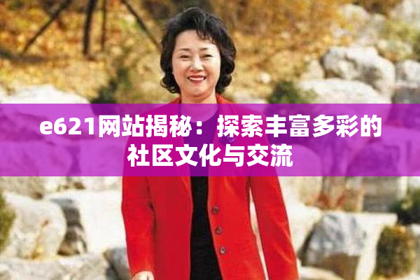 e621网站揭秘：探索丰富多彩的社区文化与交流
