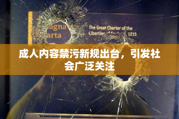 成人内容禁污新规出台，引发社会广泛关注