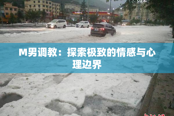 M男调教：探索极致的情感与心理边界