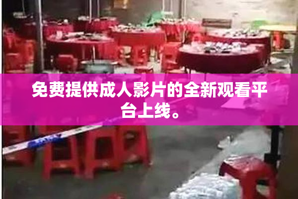 免费提供成人影片的全新观看平台上线。