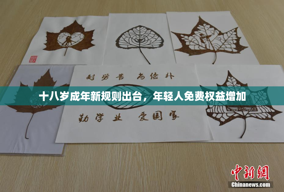 十八岁成年新规则出台，年轻人免费权益增加