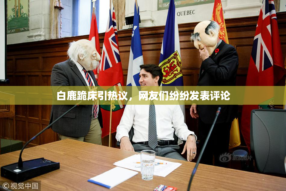 白鹿跪床引热议，网友们纷纷发表评论
